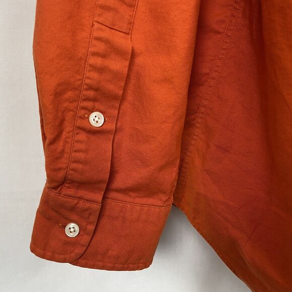 Ralph Lauren Mens Large Button Up Shirt Crest Logo Pocket Preppy LRL Vtg 90s - Picture 7 of 11